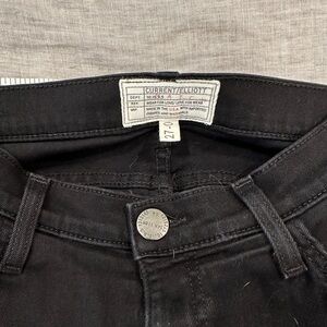 Hatch x Current Elliott black skinny jean